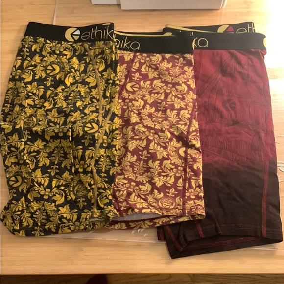 Lot of 3 Ethika Cotton - Picture 1 of 4